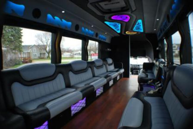 minibus interior