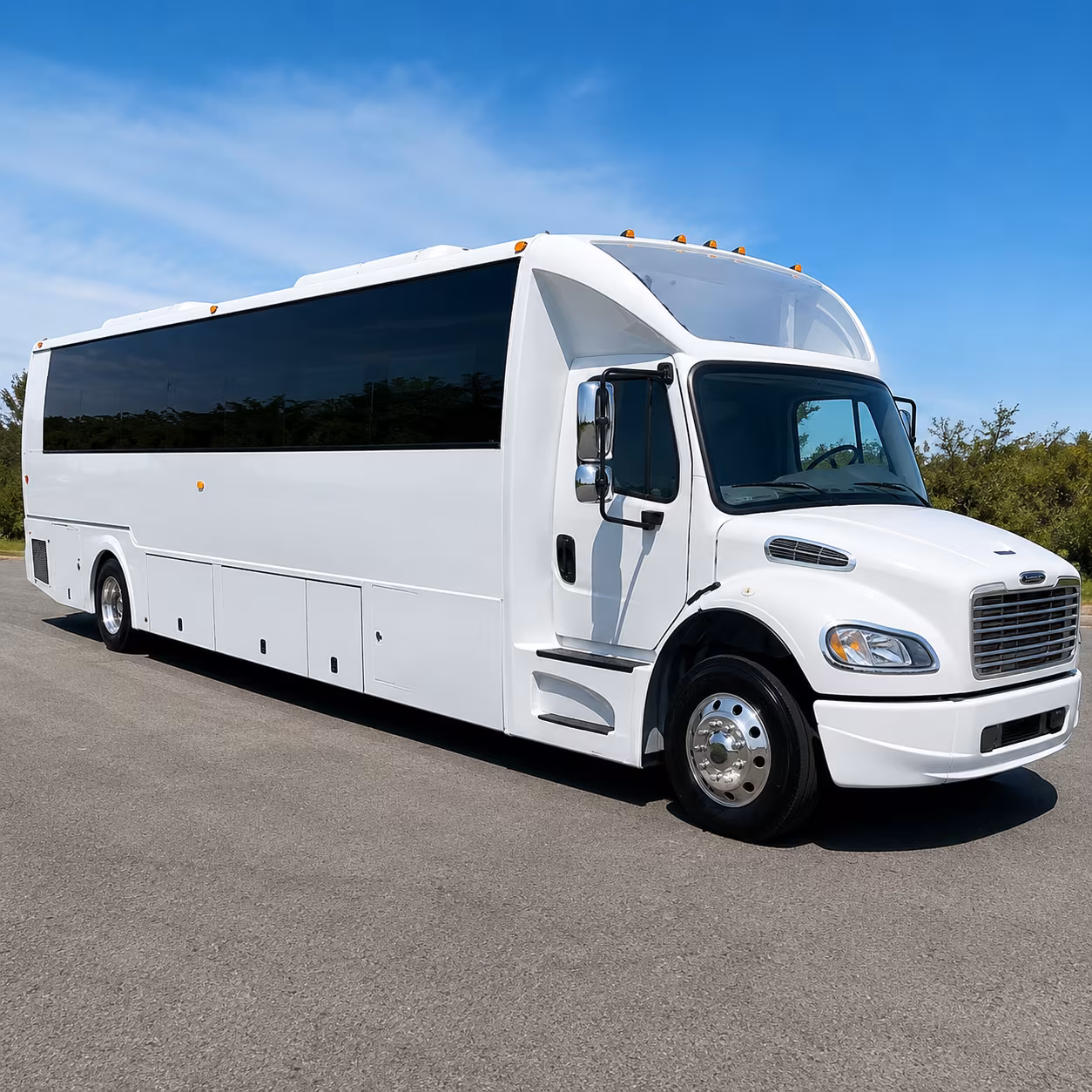Fort Lauderdale Concert & Music Festival Transportation party bus exterior