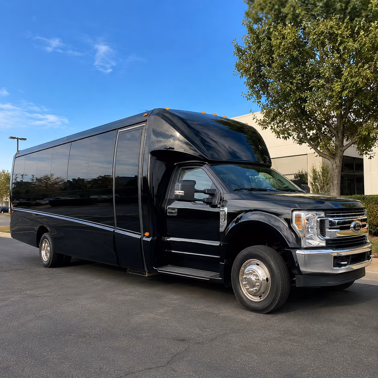 Fort Lauderdale Corporate Transportation party bus exterior
