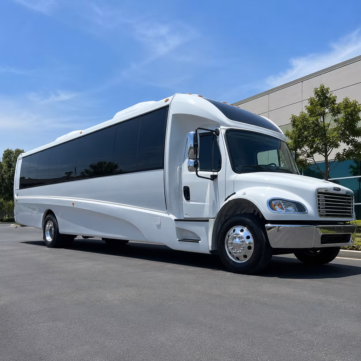 Fort Lauderdale Corporate Transportation party bus exterior