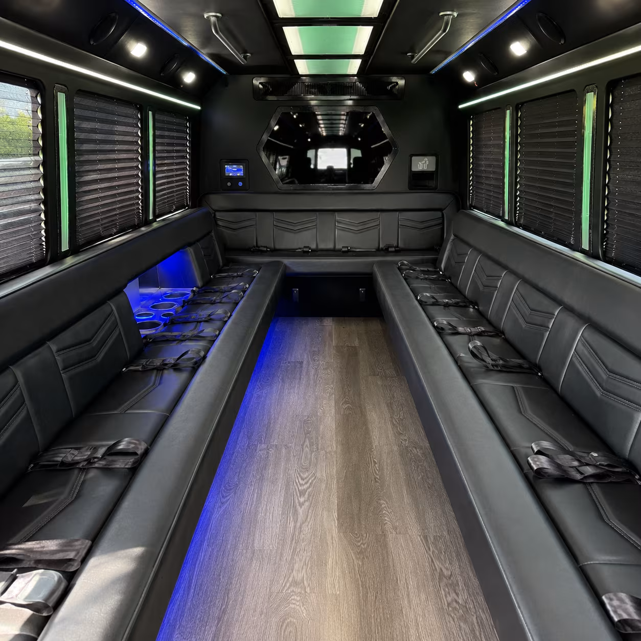 Fort Lauderdale Private Event Transportation onboard seating
