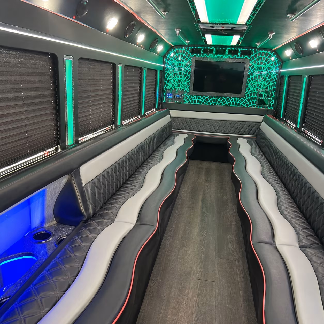 Fort Lauderdale Private Event Transportation party bus exterior