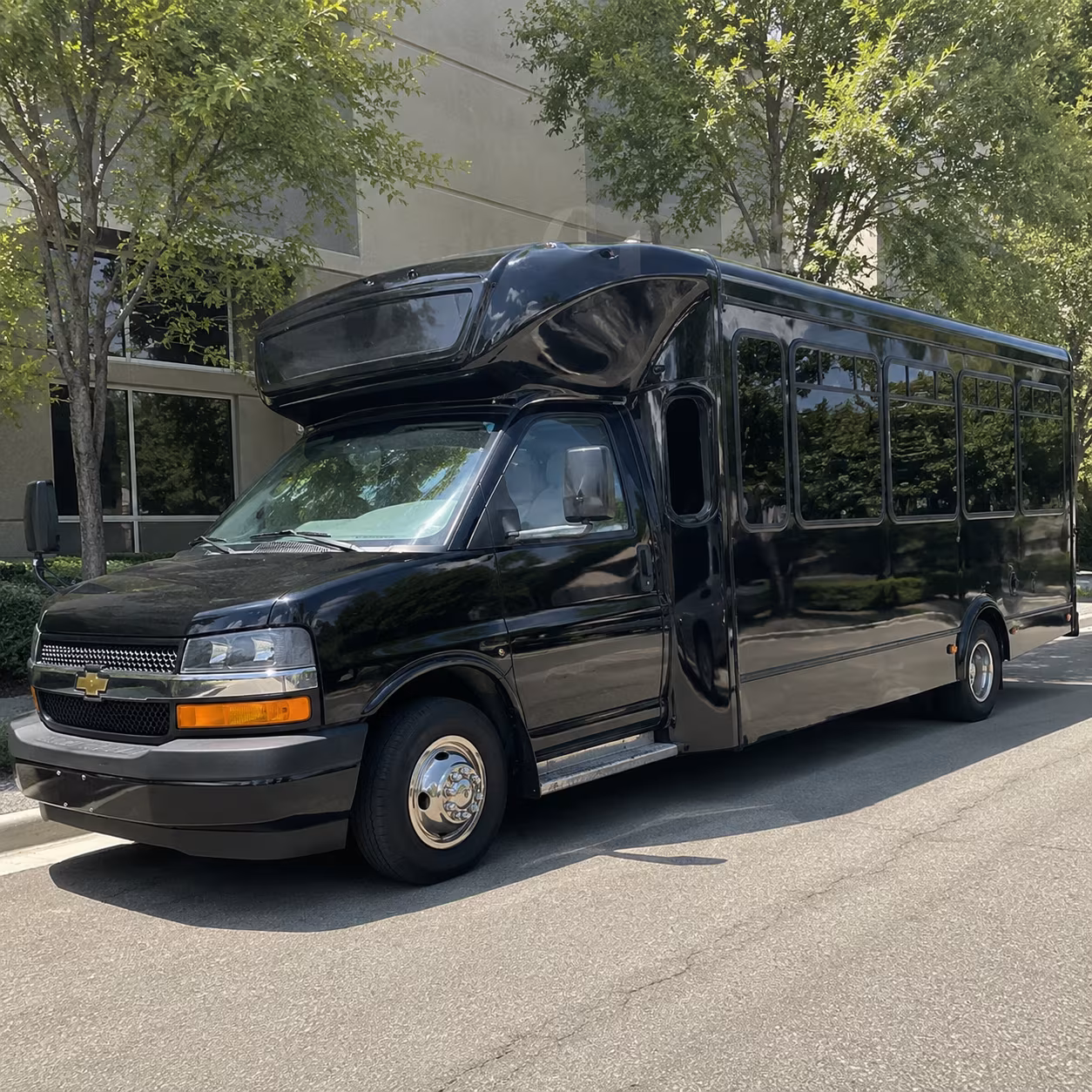 Fort Lauderdale Sporting Event Transportation party bus exterior