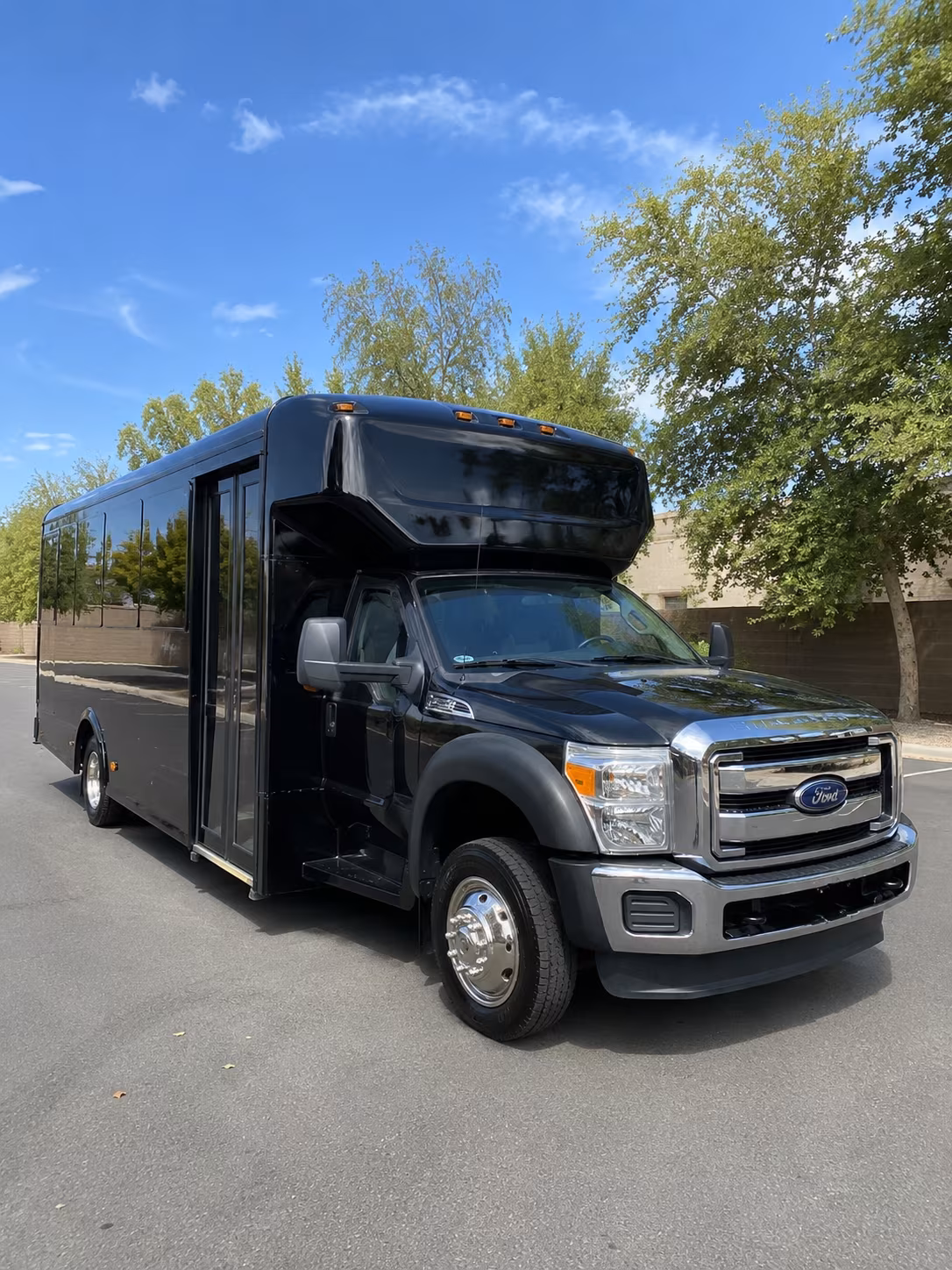 Fort Lauderdale Sporting Event Transportation party bus exterior