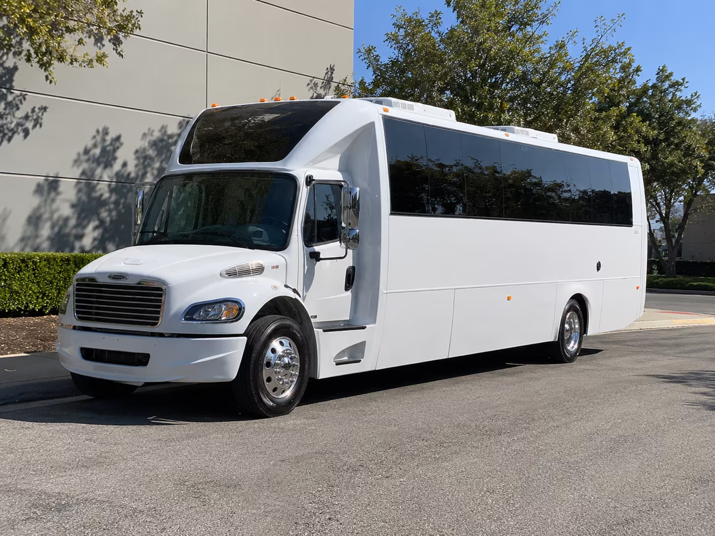 Fort Lauderdale Sporting Event Transportation party bus exterior