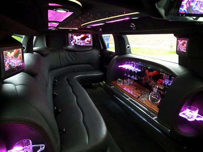 lincoln mkt limo interior Bradenton