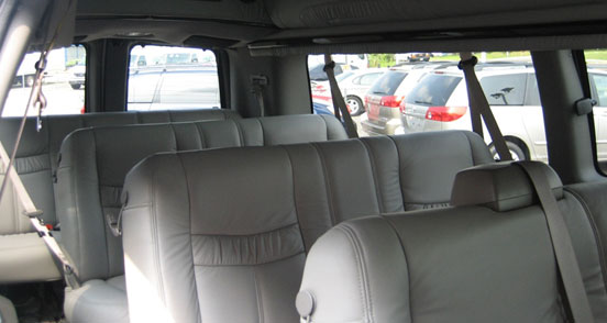 van rental interior Bradenton