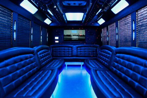 party bus interior