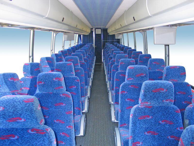 bus rental interior