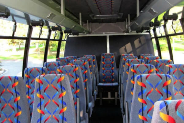 shuttle bus interior